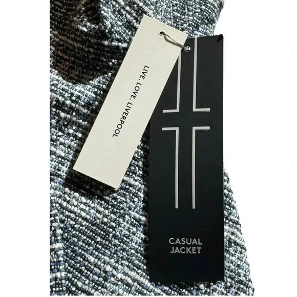 NEW Liverpool Women’s Small Collarless Zip-Up Jacket‎ Casual NWT - Picture 8 of 10